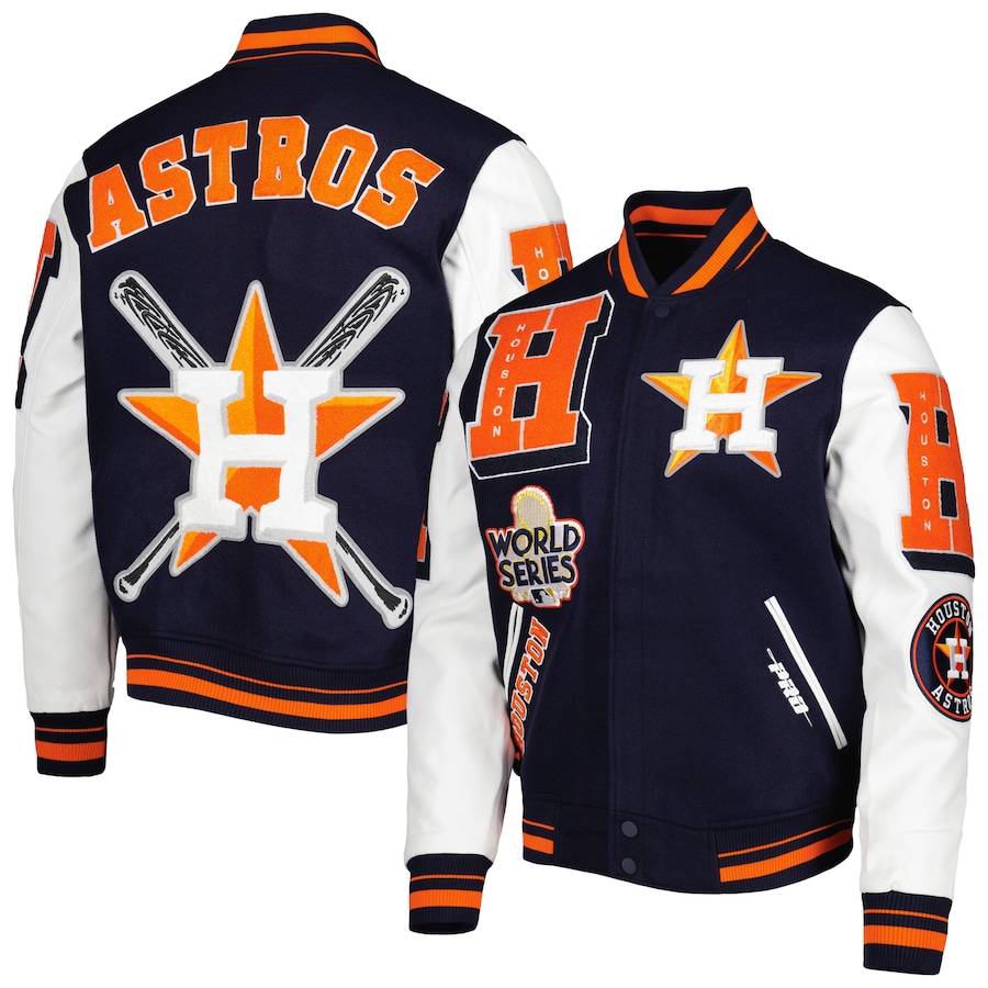 Houston Astros Personalized Bomber - Famjoys Houston Astros Personalized Bomber - Famjoys