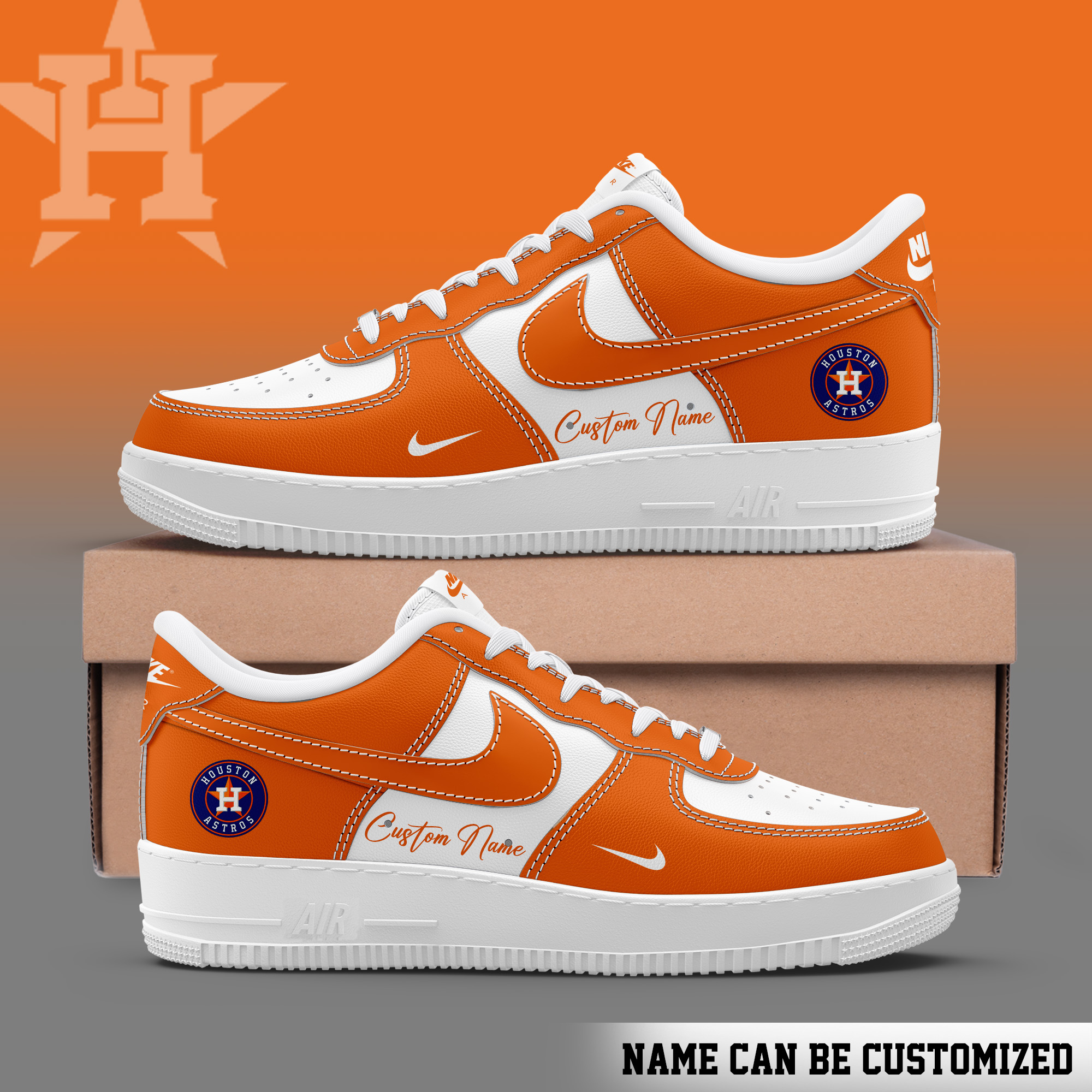 Houston Astros Sneakers Custom Name For Fans-SP02042402ID10DS09 - Famjoys Houston Astros Sneakers Custom Name For Fans-SP02042402ID10DS09 - Famjoys