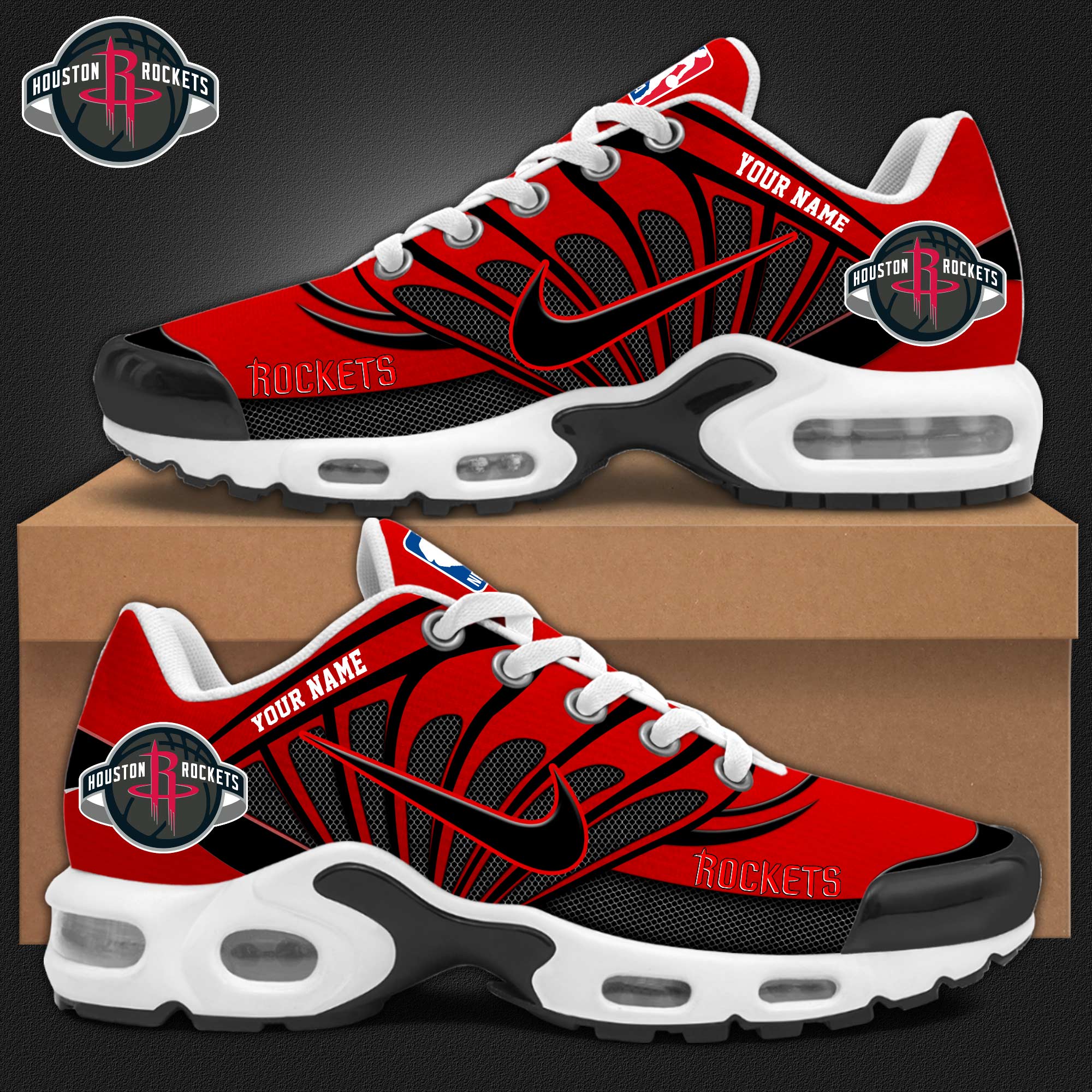 Houston Rockets Shoes - Famjoys Houston Rockets Shoes - Famjoys