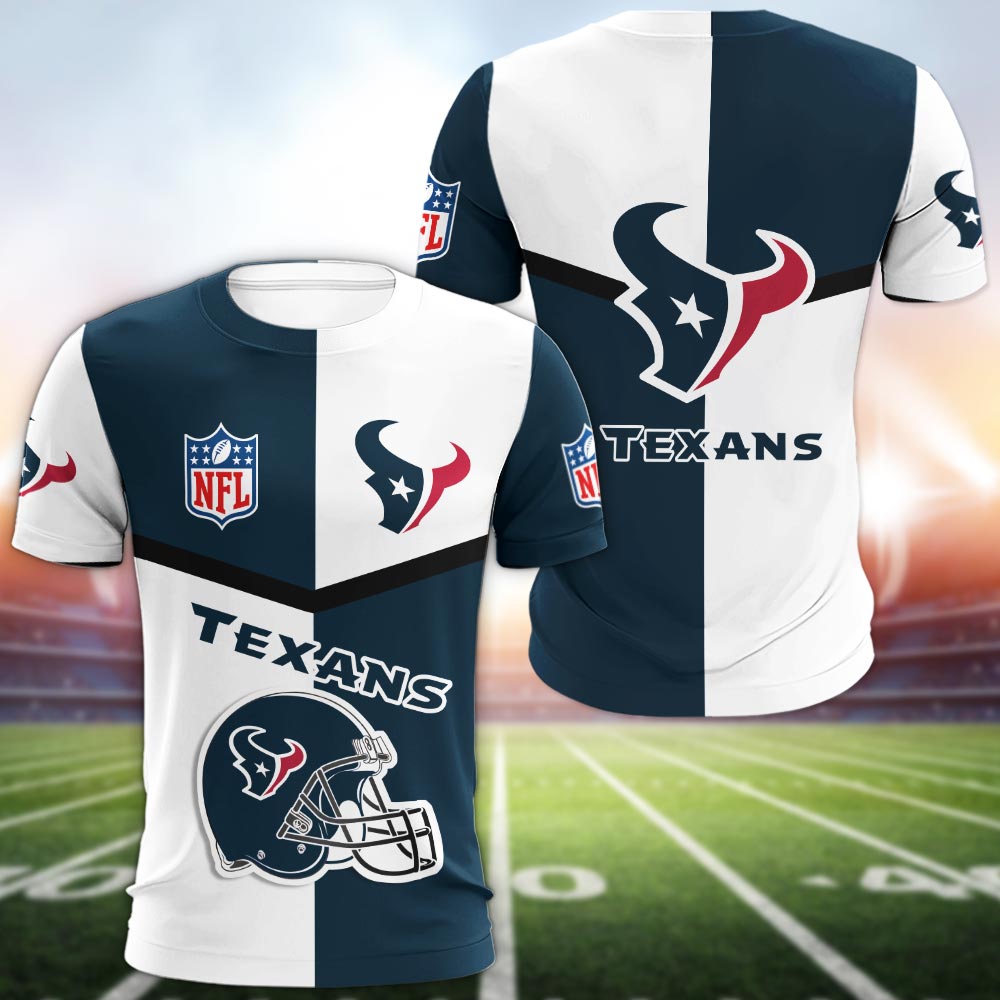 Houston Texans 3D Caftan - Famjoys Houston Texans 3D Caftan - Famjoys
