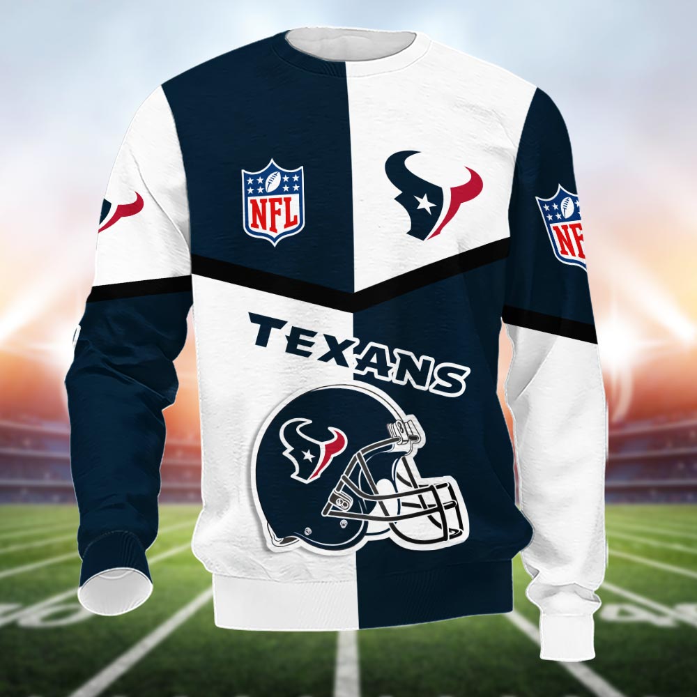 Houston Texans 3D Caftan - Famjoys Houston Texans 3D Caftan - Famjoys