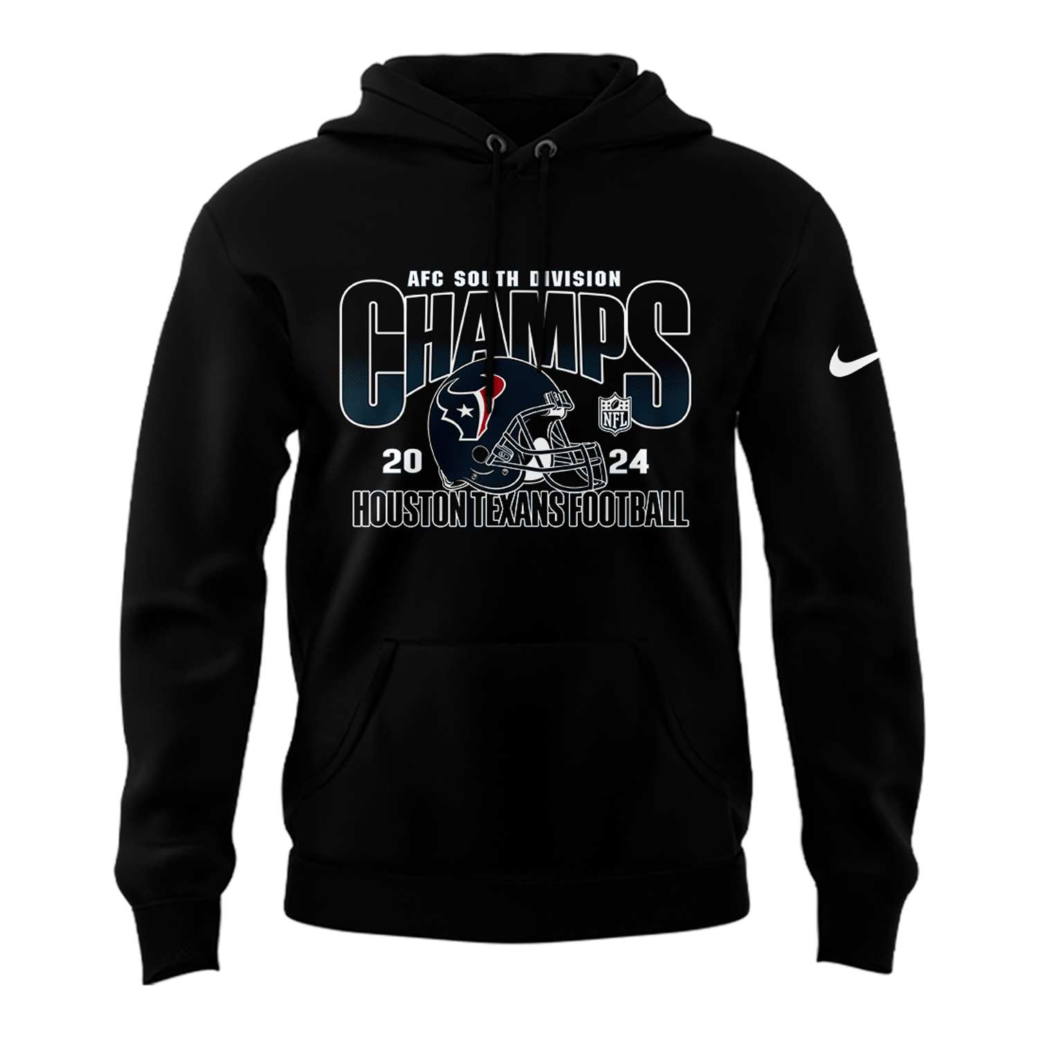 Houston Texans AFC South Division Champions Hoodie - Famjoys Houston Texans AFC South Division Champions Hoodie - Famjoys