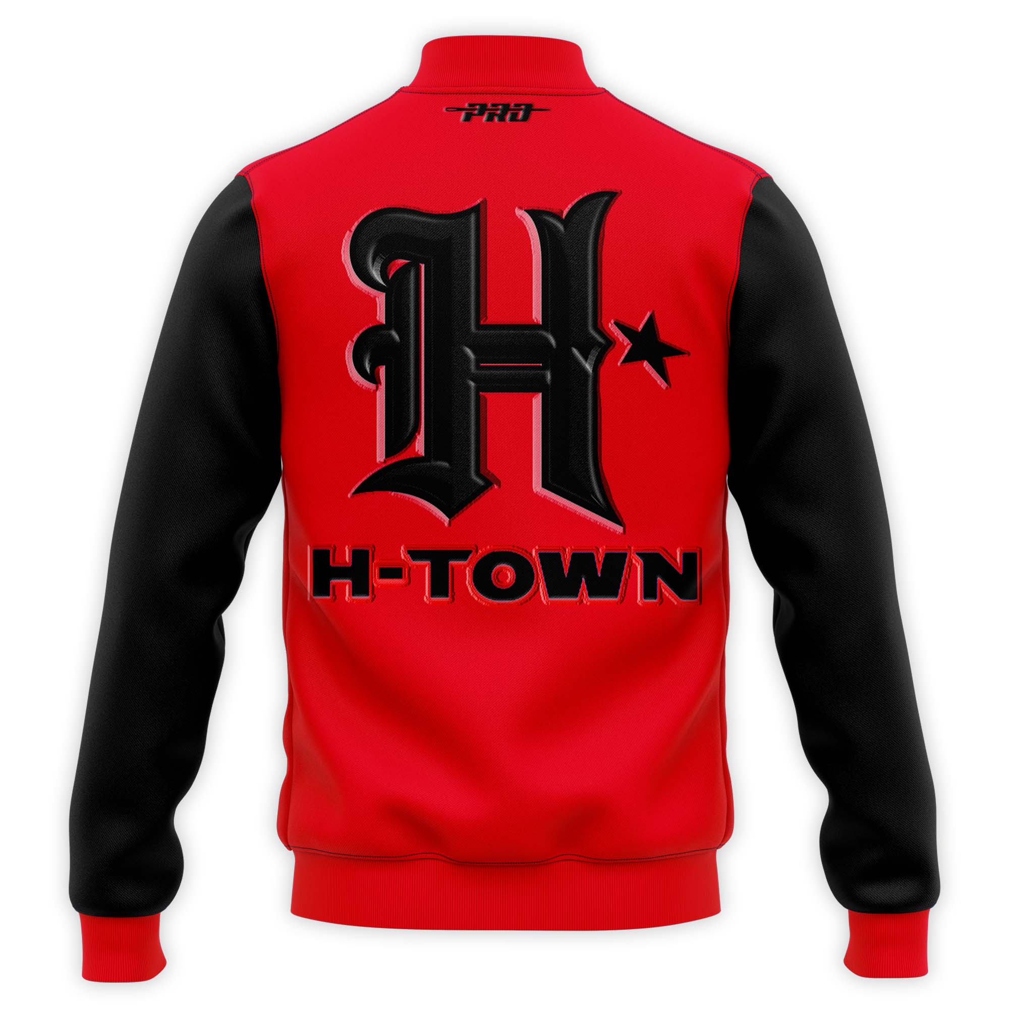 Houston Texans Battle Red Jacket - Famjoys Houston Texans Battle Red Jacket - Famjoys