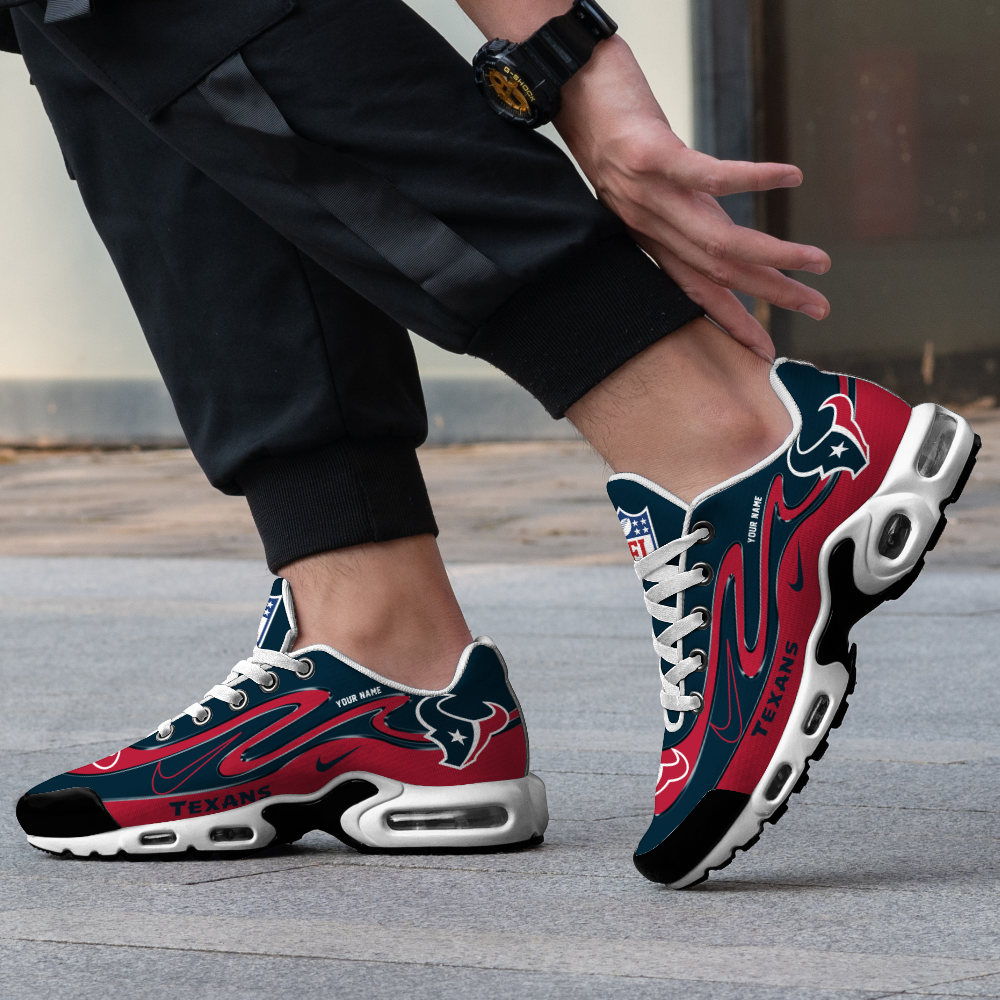 Houston Texans-Best Gift For Fans Double Swoosh Personalized H56 Shoes-SP28122313ID02DS01 - Famjoys Houston Texans-Best Gift For Fans Double Swoosh Personalized H56 Shoes-SP28122313ID02DS01 - Famjoys