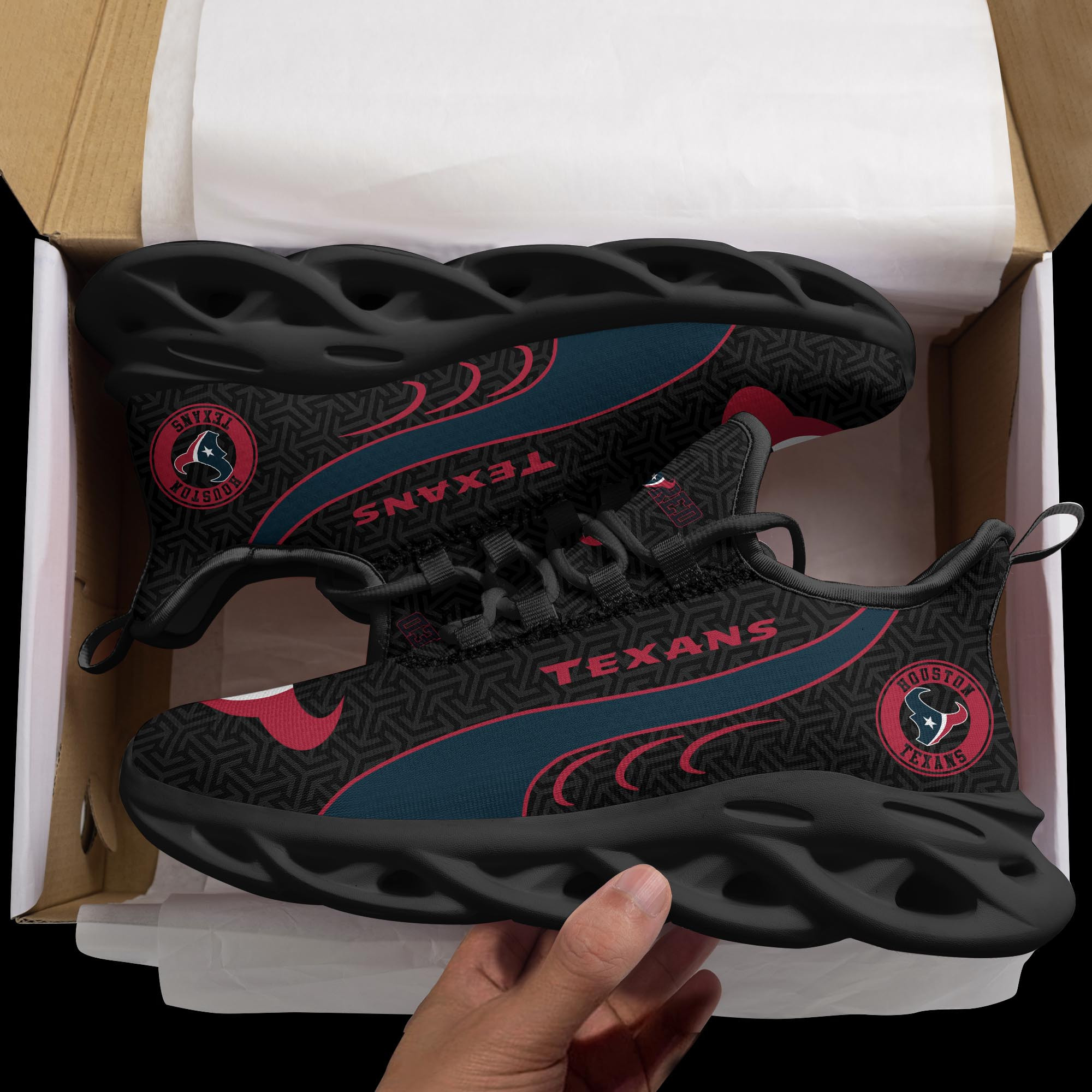 Houston Texans Clunky Shoes T-42107 - Famjoys Houston Texans Clunky Shoes T-42107 - Famjoys