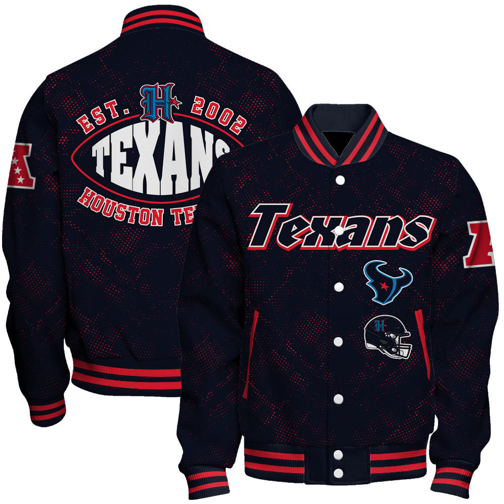 Houston Texans - Continue Writing The Dream Unisex Varsity Jacket