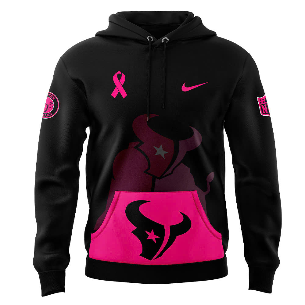 Houston Texans Crucial Catch Club Pullover Hoodie - Famjoys Houston Texans Crucial Catch Club Pullover Hoodie - Famjoys