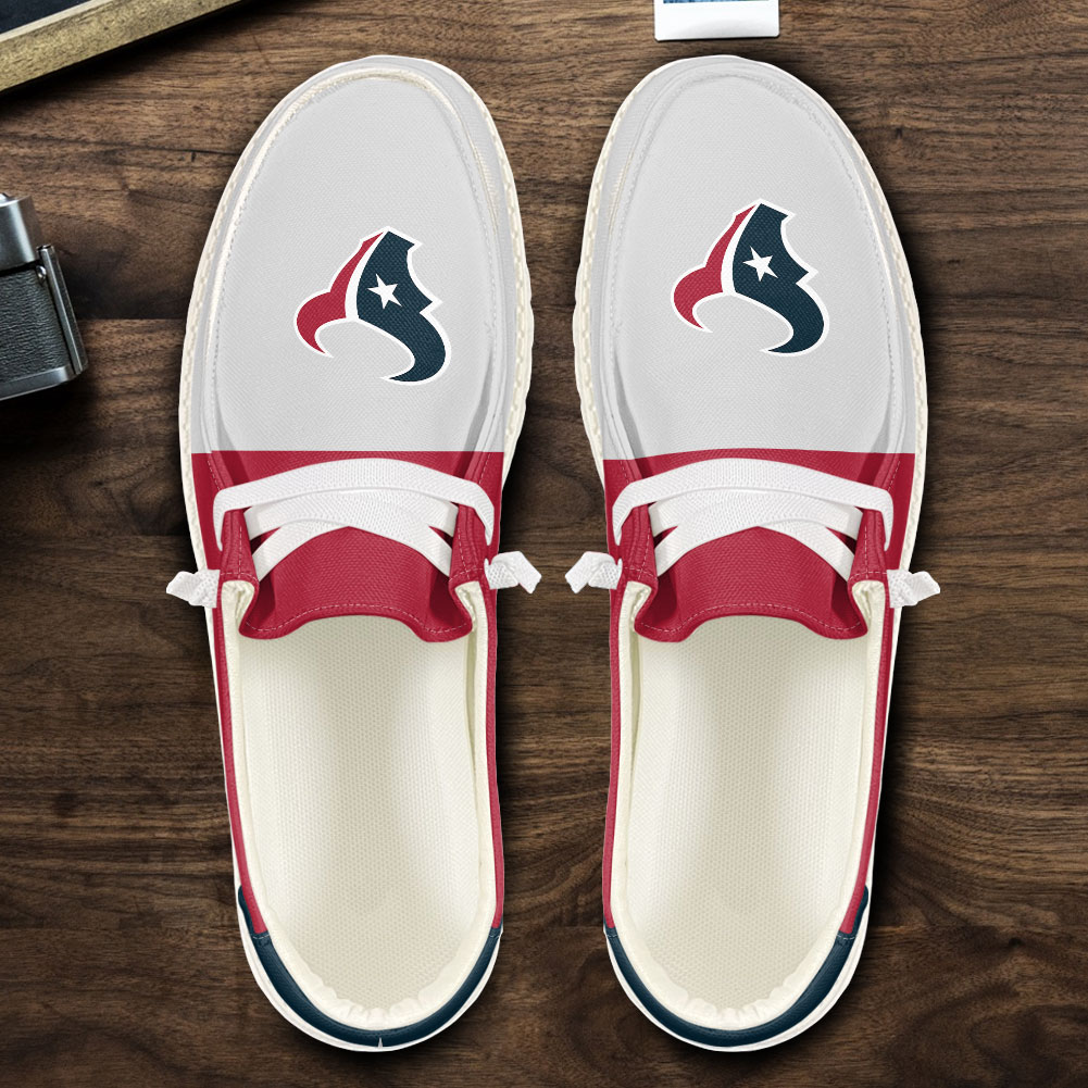 Houston Texans Hey Dude Sport Shoes - Famjoys Houston Texans Hey Dude Sport Shoes - Famjoys
