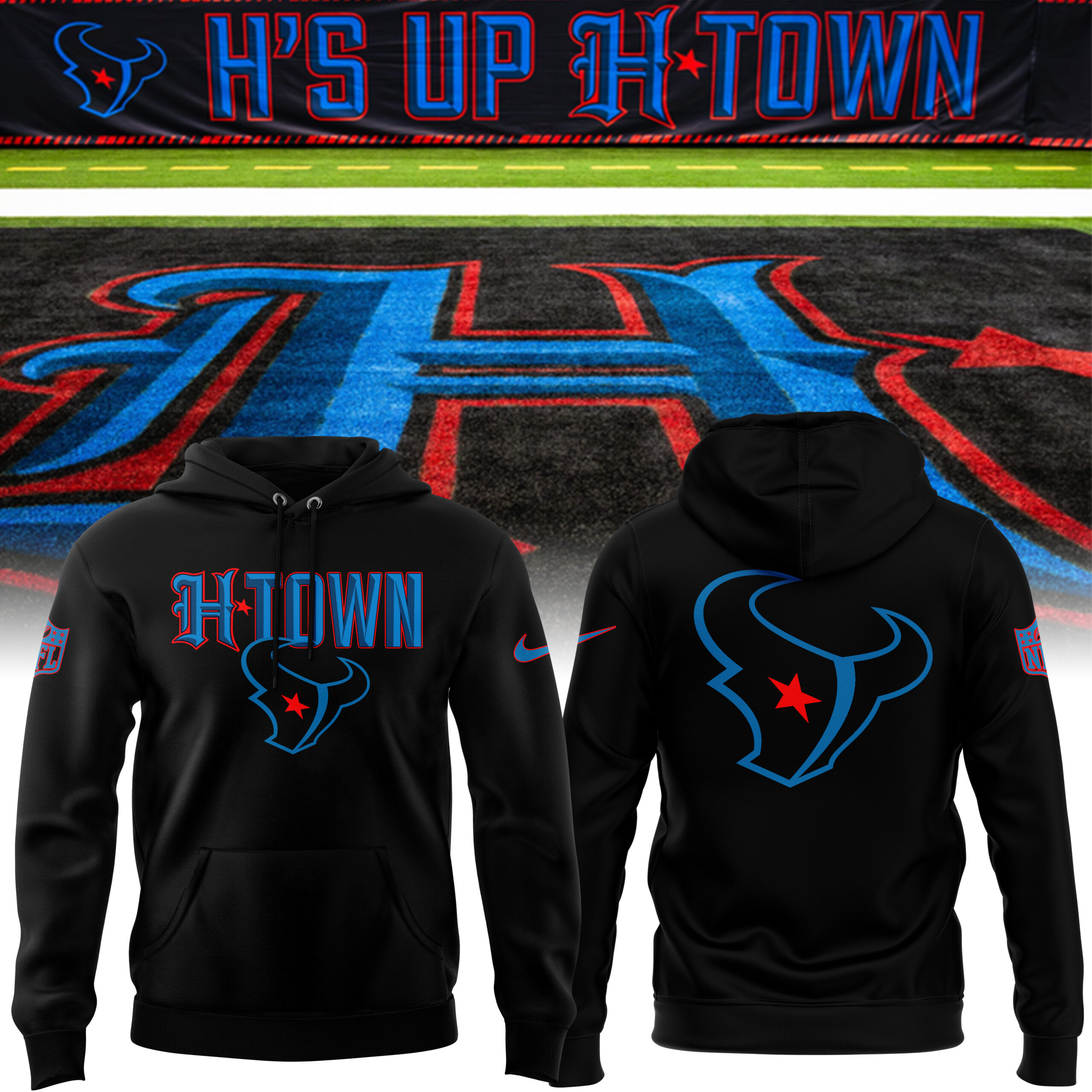 Houston Texans Hoodie - Famjoys Houston Texans Hoodie - Famjoys