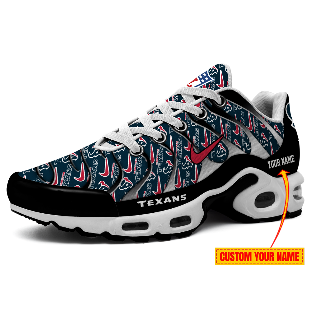 Houston Texans-Pattern Swoosh Personalized H56 Shoes-SP16112313ID02DS08 - Famjoys Houston Texans-Pattern Swoosh Personalized H56 Shoes-SP16112313ID02DS08 - Famjoys