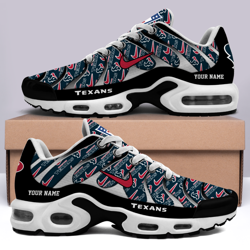 Houston Texans-Pattern Swoosh Personalized H56 Shoes-SP16112313ID02DS08 - Famjoys Houston Texans-Pattern Swoosh Personalized H56 Shoes-SP16112313ID02DS08 - Famjoys