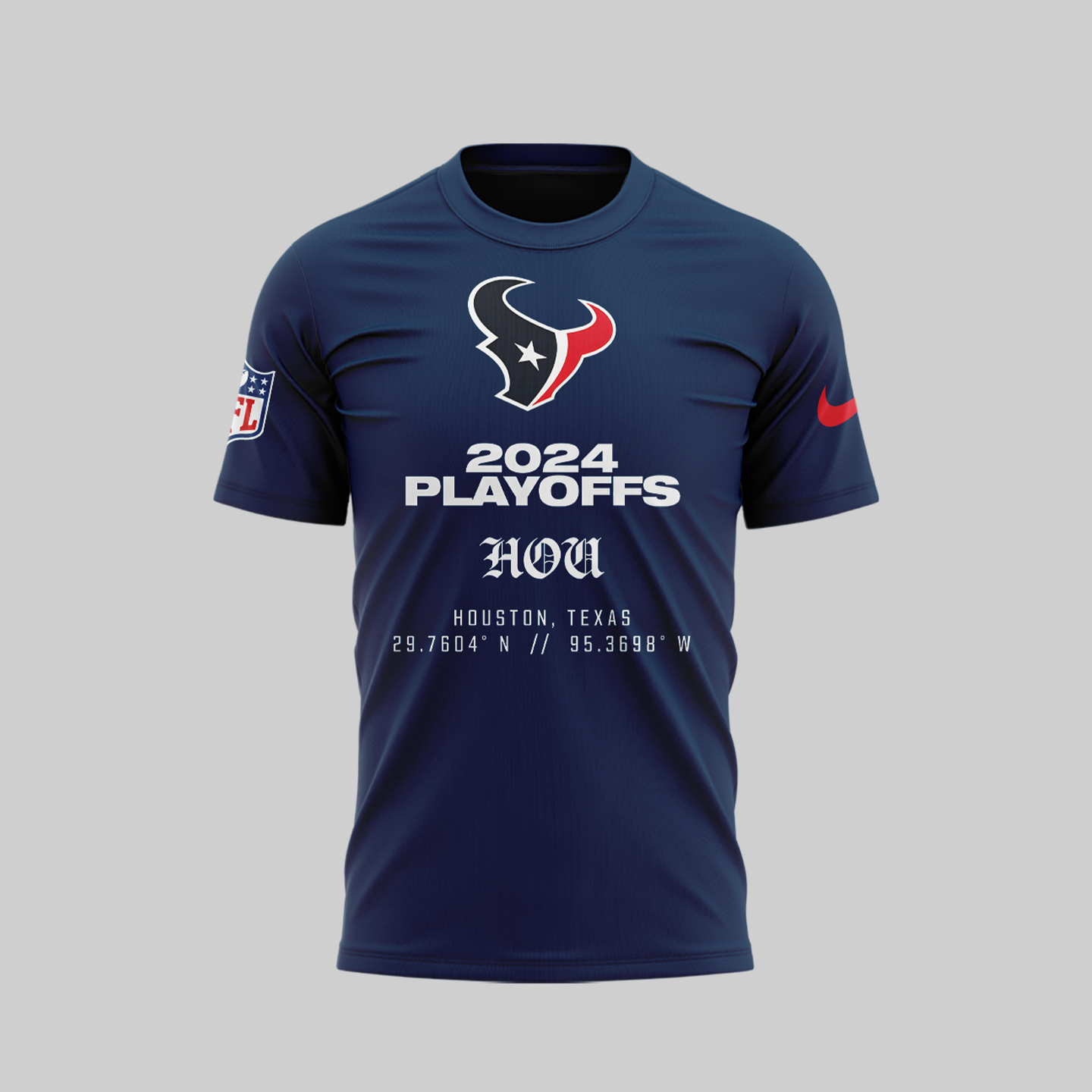 Houston Texans Playoffs Tshirt - Famjoys Houston Texans Playoffs Tshirt - Famjoys