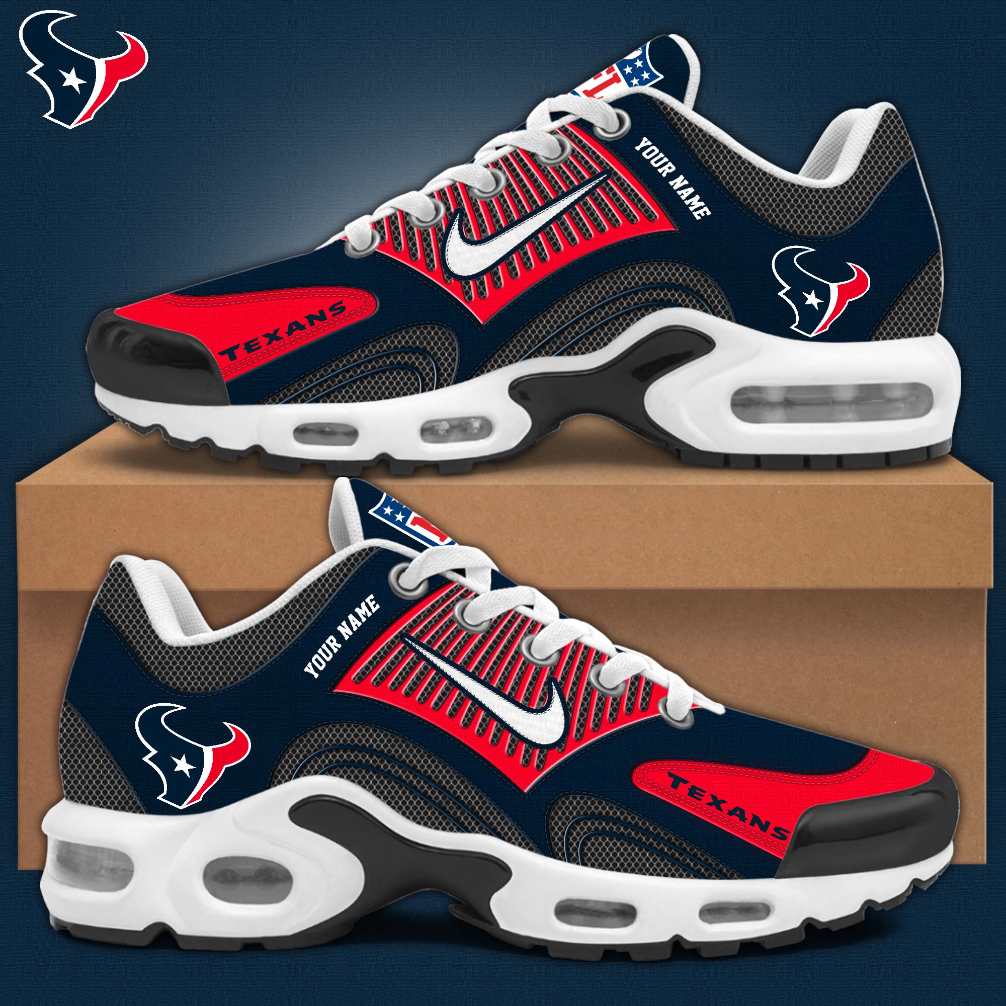 Houston Texans Sneaker - Famjoys Houston Texans Sneaker - Famjoys