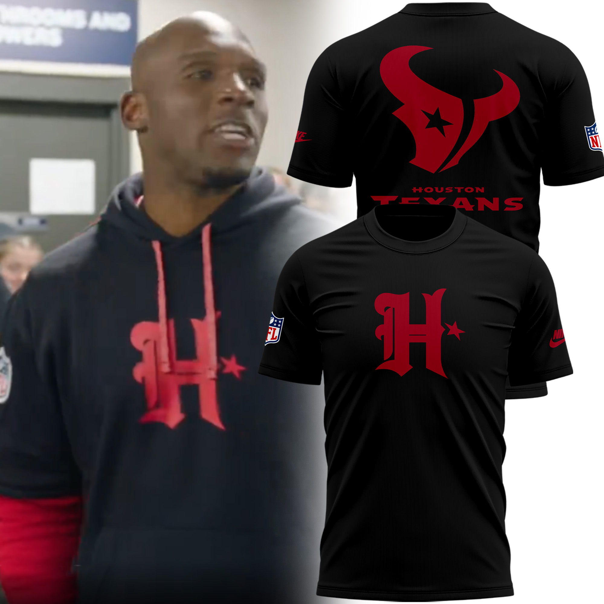 Houston Texans Tshirt - Famjoys Houston Texans Tshirt - Famjoys