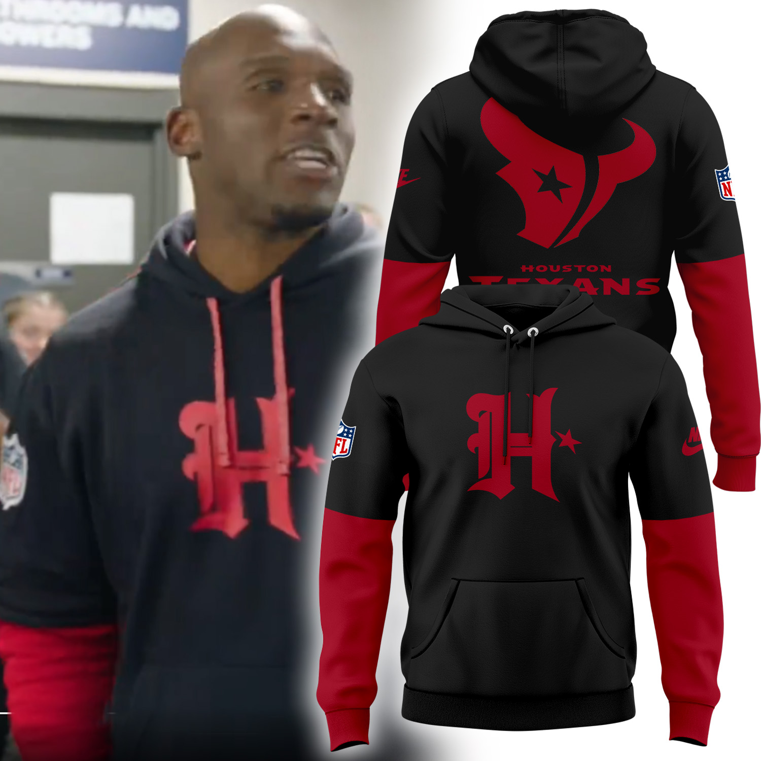 Houston Texansn Hoodie - Famjoys Houston Texansn Hoodie - Famjoys