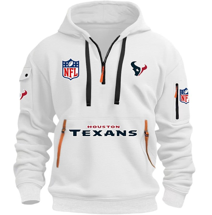 HoustonTexans - HOODIEHALF ZIPPER - QTA405111345 - Famjoys HoustonTexans - HOODIEHALF ZIPPER - QTA405111345 - Famjoys