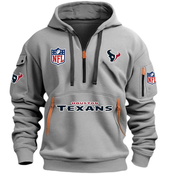 HoustonTexans - HOODIEHALF ZIPPER - QTA405111345 - Famjoys HoustonTexans - HOODIEHALF ZIPPER - QTA405111345 - Famjoys