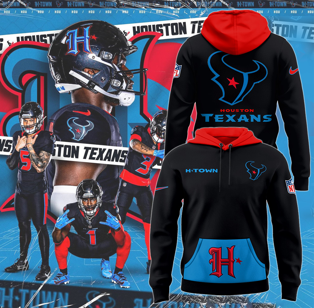 HTown Blue Houston Texans Alternate Game Hoodie - Famjoys HTown Blue Houston Texans Alternate Game Hoodie - Famjoys