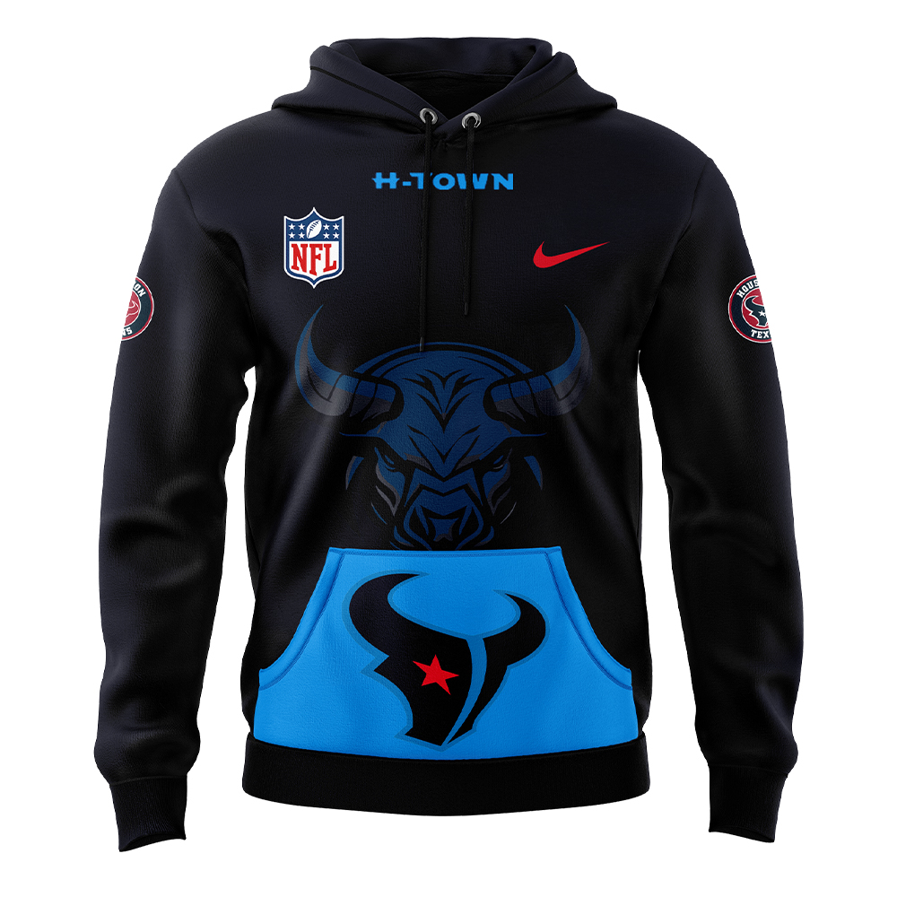 HTown Blue Houston Texans Alternate Game Hoodie. - Famjoys HTown Blue Houston Texans Alternate Game Hoodie. - Famjoys