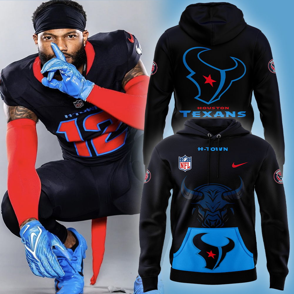 HTown Blue Houston Texans Alternate Game Hoodie. - Famjoys HTown Blue Houston Texans Alternate Game Hoodie. - Famjoys