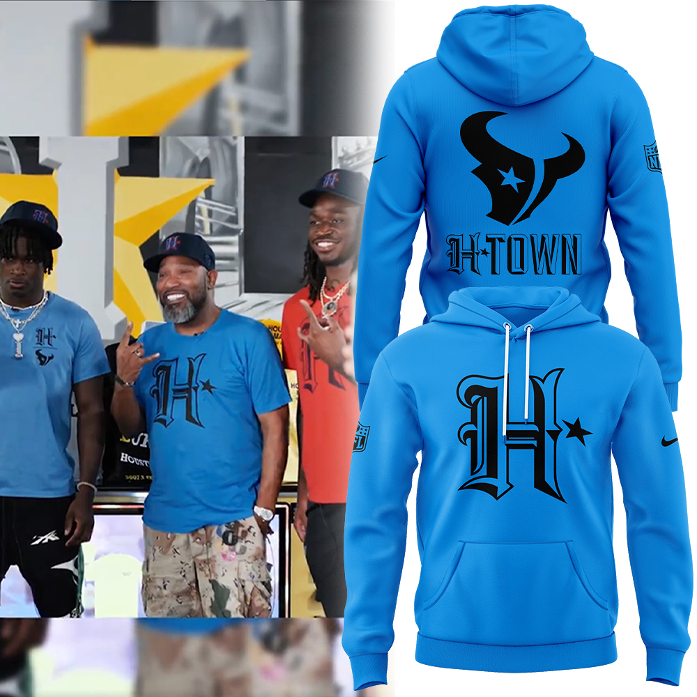 HTown Blue Houston Texans Hoodie. - Famjoys HTown Blue Houston Texans Hoodie. - Famjoys