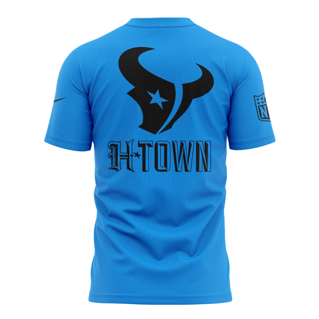 HTown Blue Houston Texans T-Shirt - Famjoys HTown Blue Houston Texans T-Shirt - Famjoys