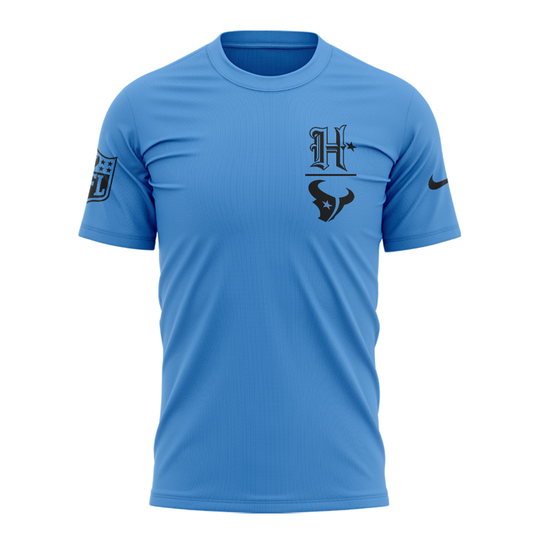 HTown Blue Houston Texans TShirt - Famjoys HTown Blue Houston Texans TShirt - Famjoys