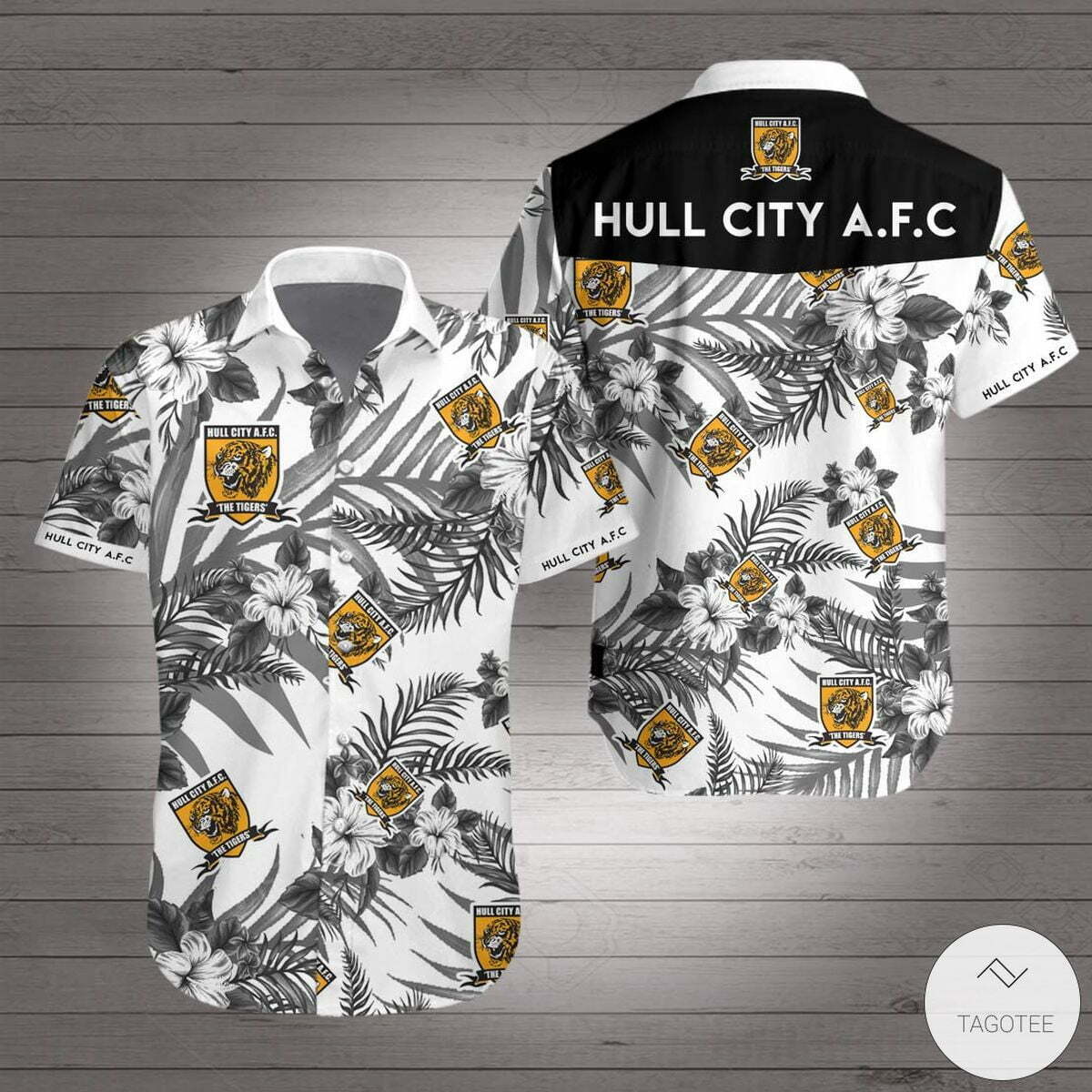 Hull City Hawaiian Shirt - Famjoys Hull City Hawaiian Shirt - Famjoys