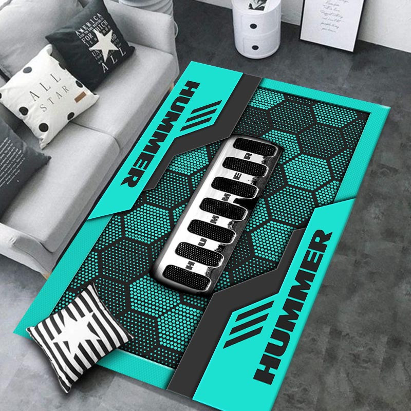 Hummer Area Rugs 3405 Multicolor - Famjoys Hummer Area Rugs 3405 Multicolor - Famjoys