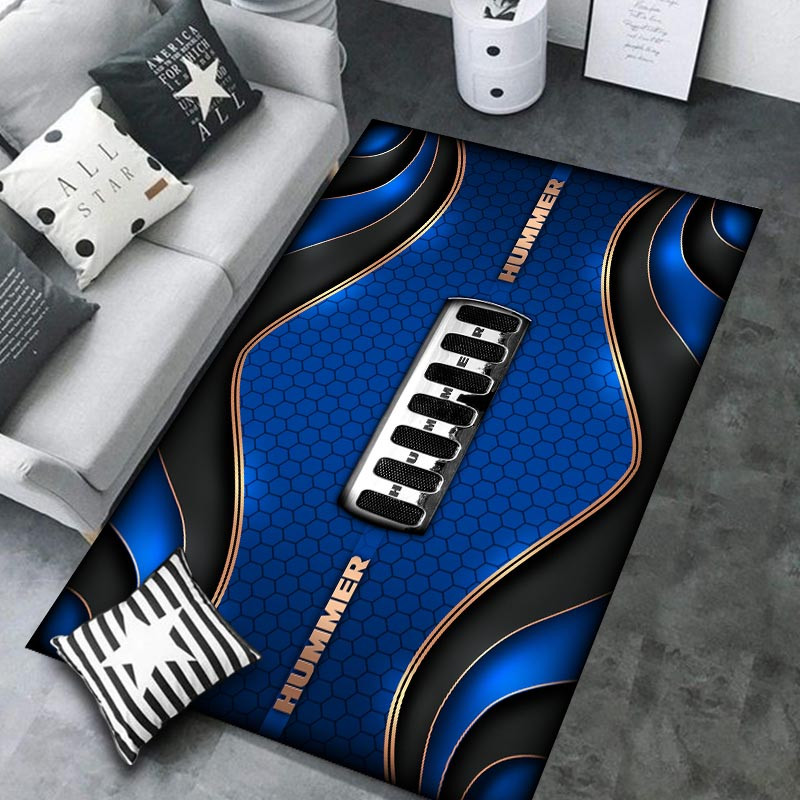 Hummer Area Rugs 3916 Multicolor - Famjoys Hummer Area Rugs 3916 Multicolor - Famjoys
