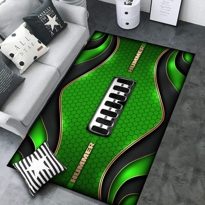 Hummer Area Rugs 3916 Multicolor - Famjoys Hummer Area Rugs 3916 Multicolor - Famjoys