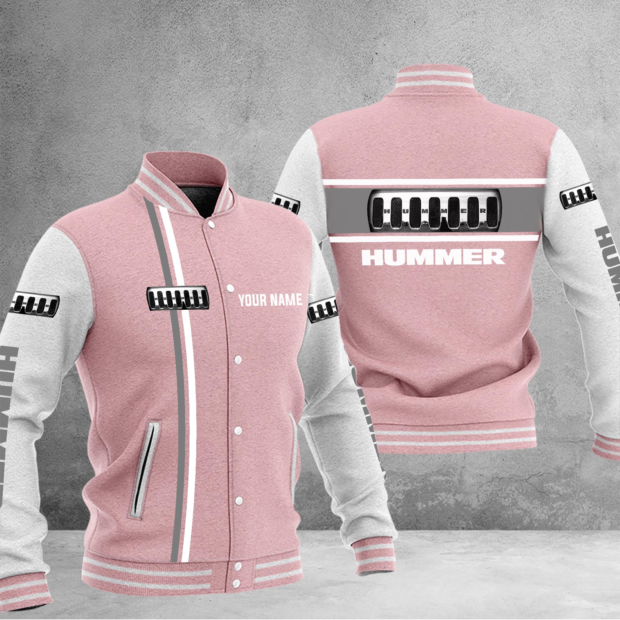 Hummer Baseball Jacket - Famjoys Hummer Baseball Jacket - Famjoys