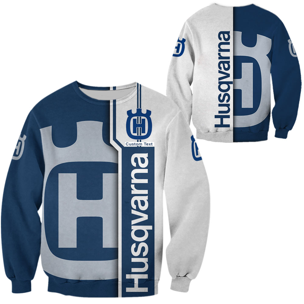 Husqvarna 3D Apparel Zip Hoodie,Pant,Polo, Button Hawaii Shirt Personalized - Famjoys Husqvarna 3D Apparel Zip Hoodie,Pant,Polo, Button Hawaii Shirt Personalized - Famjoys
