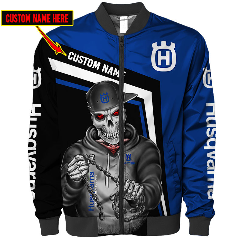 Husqvarna Skull Tshirt, sweatshirt, Polo, Hawaiian, Hoodie 3D Apparel Full Printing Custom Name - Famjoys Husqvarna Skull Tshirt, sweatshirt, Polo, Hawaiian, Hoodie 3D Apparel Full Printing Custom Name - Famjoys