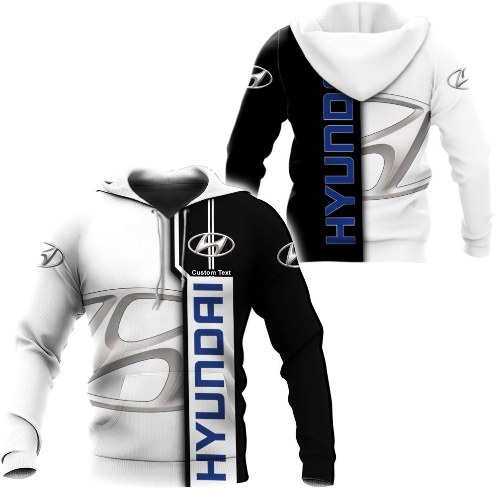 Hyundai 3D Apparel Zip Hoodie,Pant,Polo, Button Hawaii Shirt Personalized - Famjoys Hyundai 3D Apparel Zip Hoodie,Pant,Polo, Button Hawaii Shirt Personalized - Famjoys