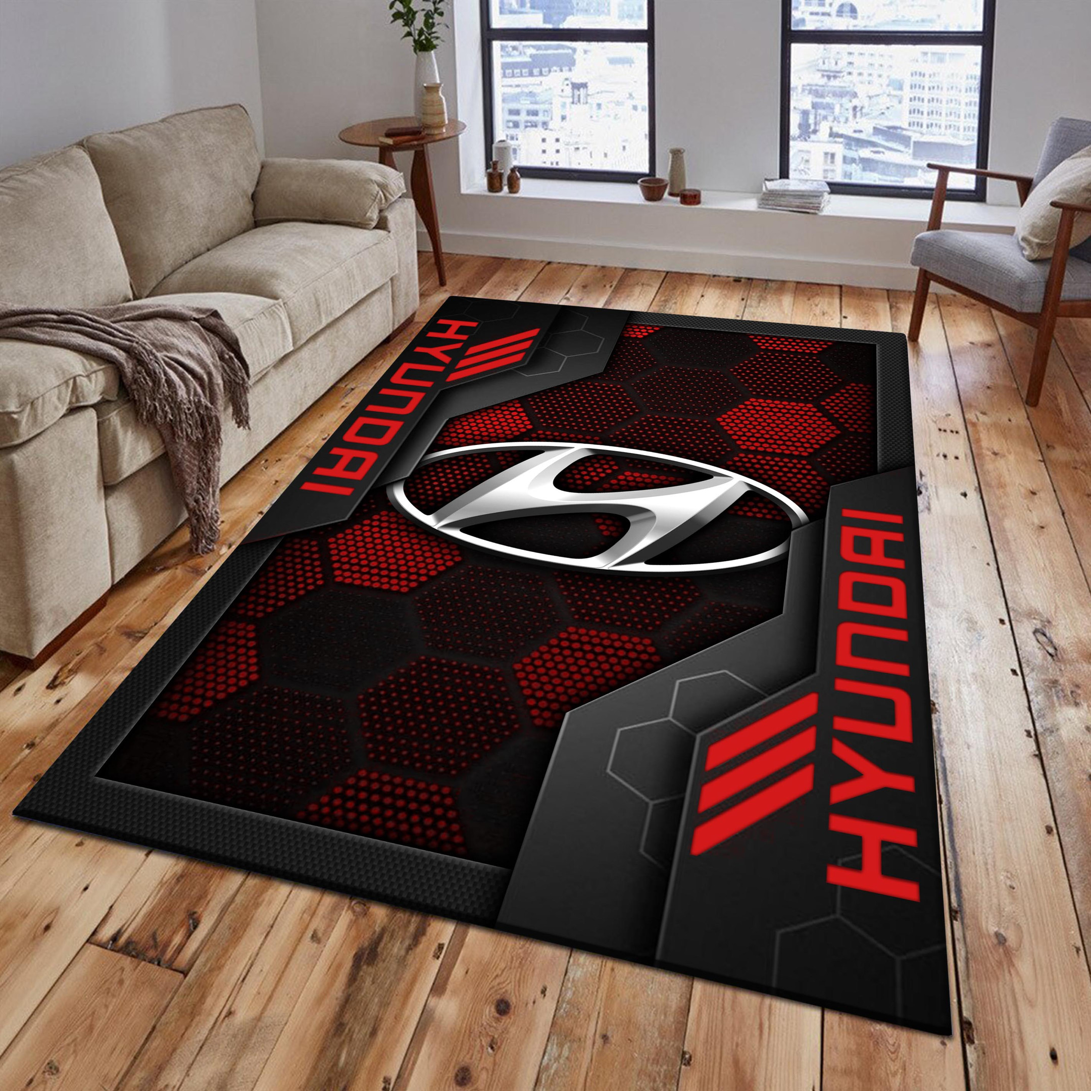 Hyundai Area Rugs 2533 Multicolor - Famjoys Hyundai Area Rugs 2533 Multicolor - Famjoys