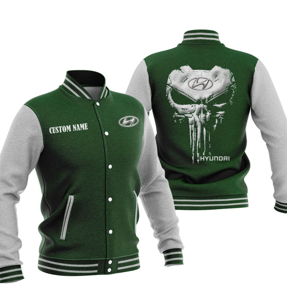 Hyundai Baseball Jacket, Multicolor - Famjoys Hyundai Baseball Jacket, Multicolor - Famjoys