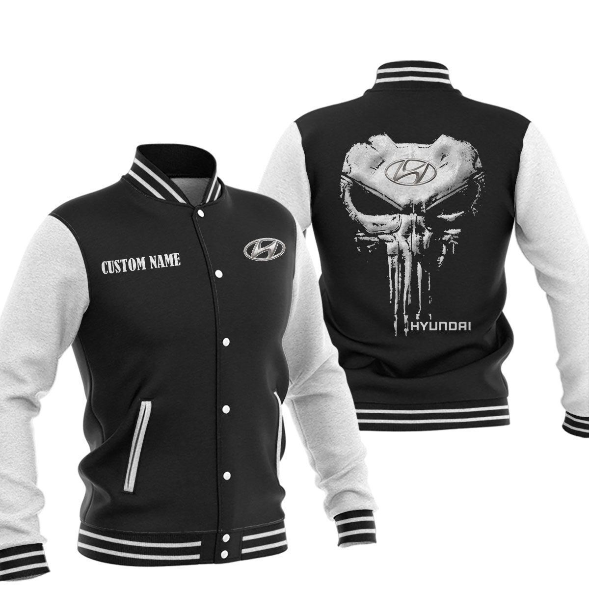Hyundai Baseball Jacket, Multicolor - Famjoys Hyundai Baseball Jacket, Multicolor - Famjoys