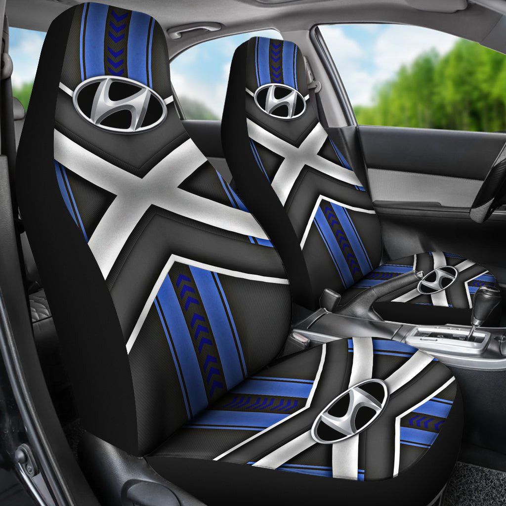 Hyundai H Letter Car Seat Covers 2502 - Famjoys Hyundai H Letter Car Seat Covers 2502 - Famjoys