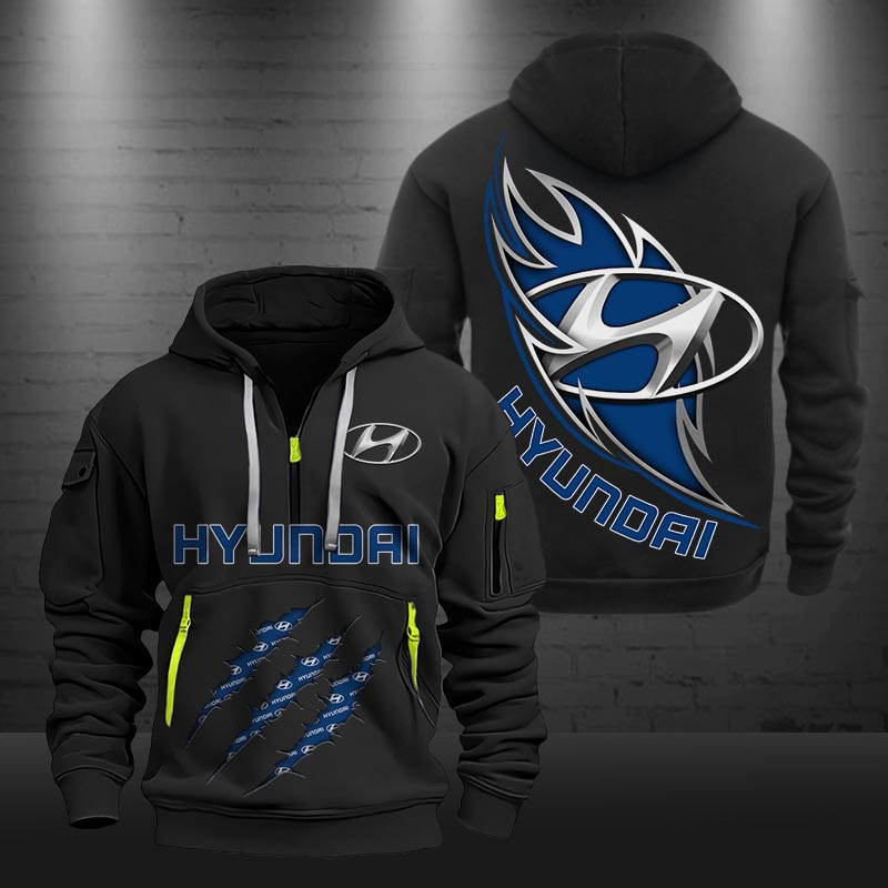 Hyundai New Zip Hoodie 0449 Multicolor - Famjoys Hyundai New Zip Hoodie 0449 Multicolor - Famjoys