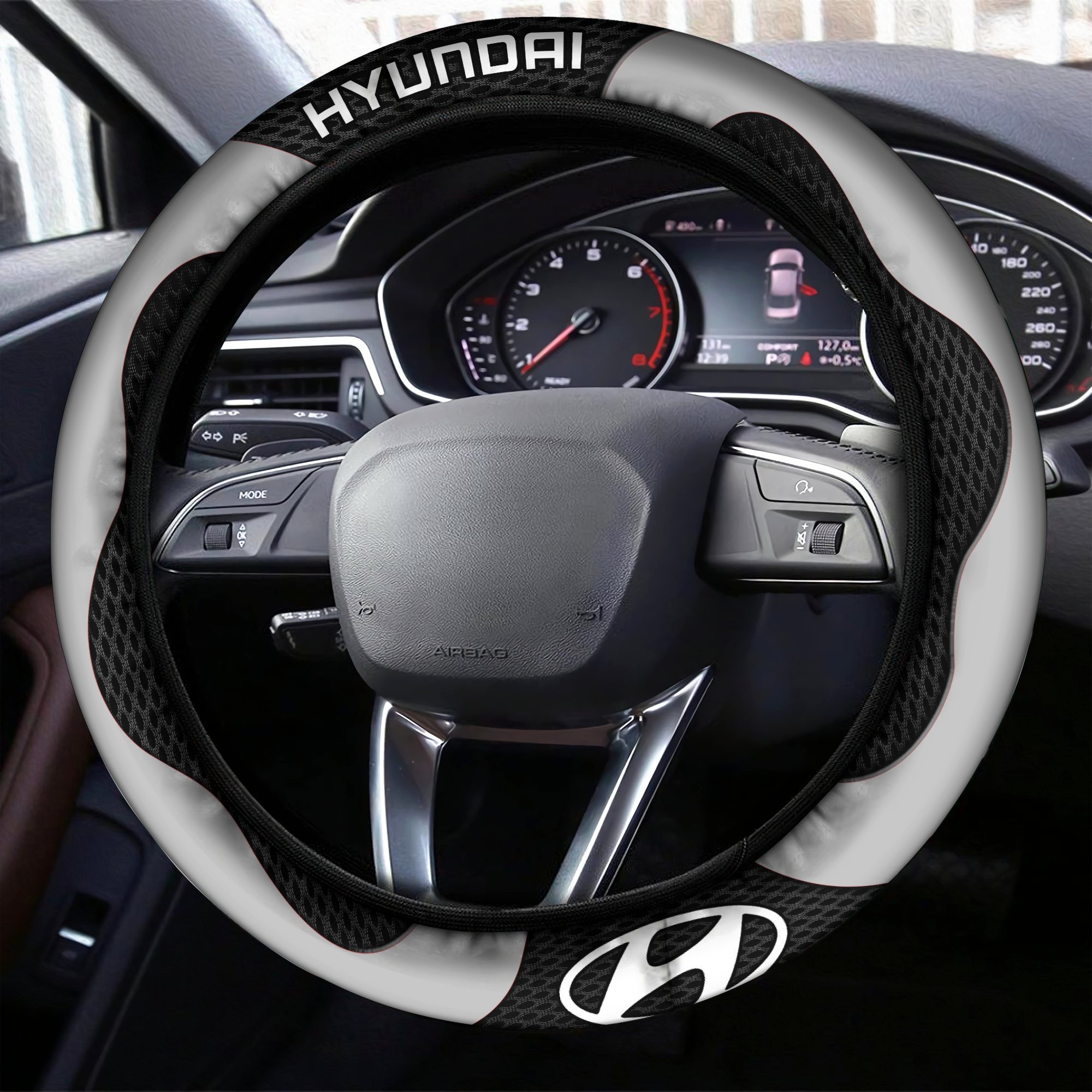 Hyundai Steering Wheel Cover L2 - Famjoys Hyundai Steering Wheel Cover L2 - Famjoys