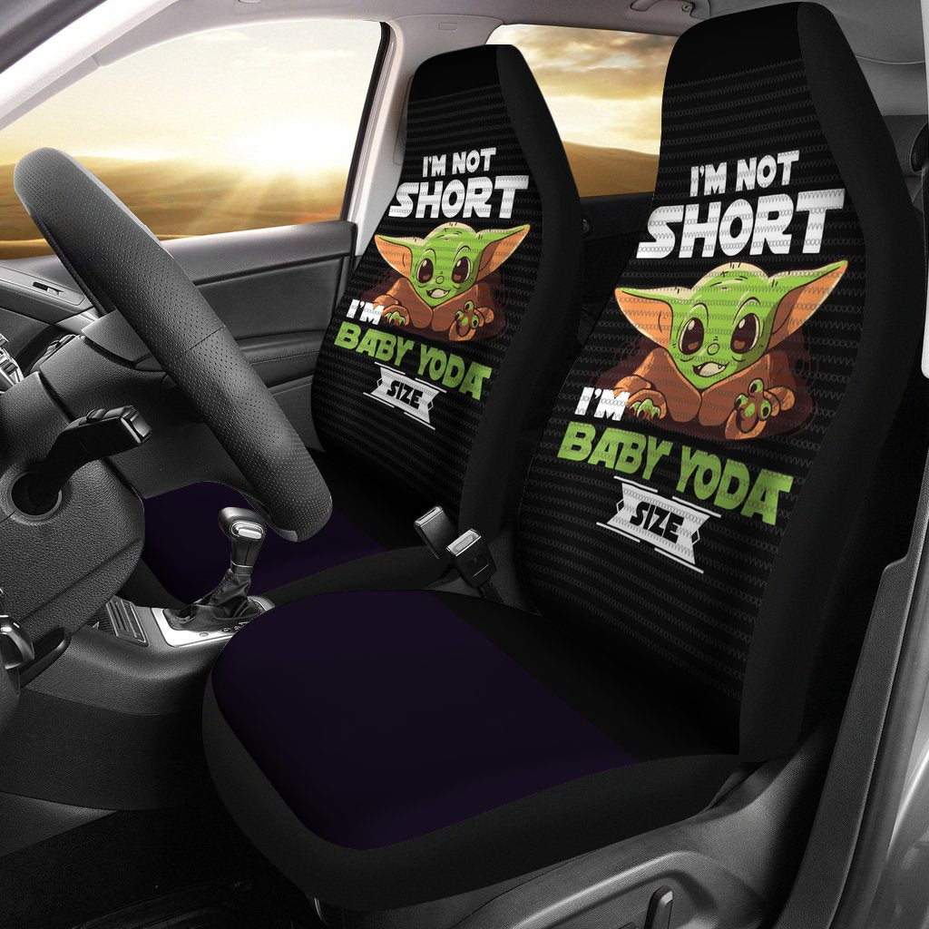 I Am Baby Yoda Size Seat Cover - Famjoys I Am Baby Yoda Size Seat Cover - Famjoys