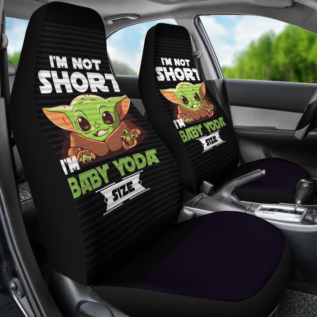 I Am Baby Yoda Size Seat Cover - Famjoys I Am Baby Yoda Size Seat Cover - Famjoys
