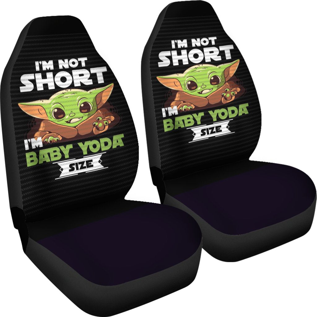 I Am Baby Yoda Size Seat Cover - Famjoys I Am Baby Yoda Size Seat Cover - Famjoys