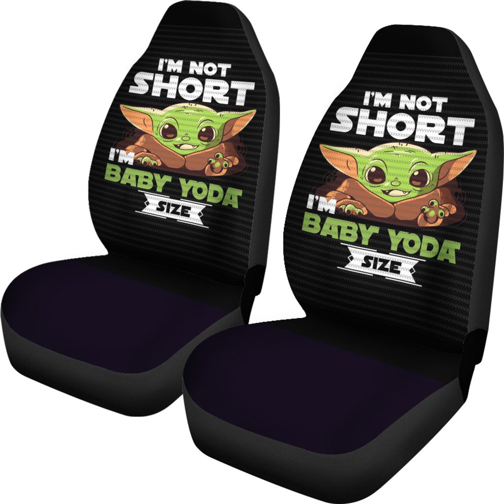 I Am Baby Yoda Size Seat Cover - Famjoys I Am Baby Yoda Size Seat Cover - Famjoys