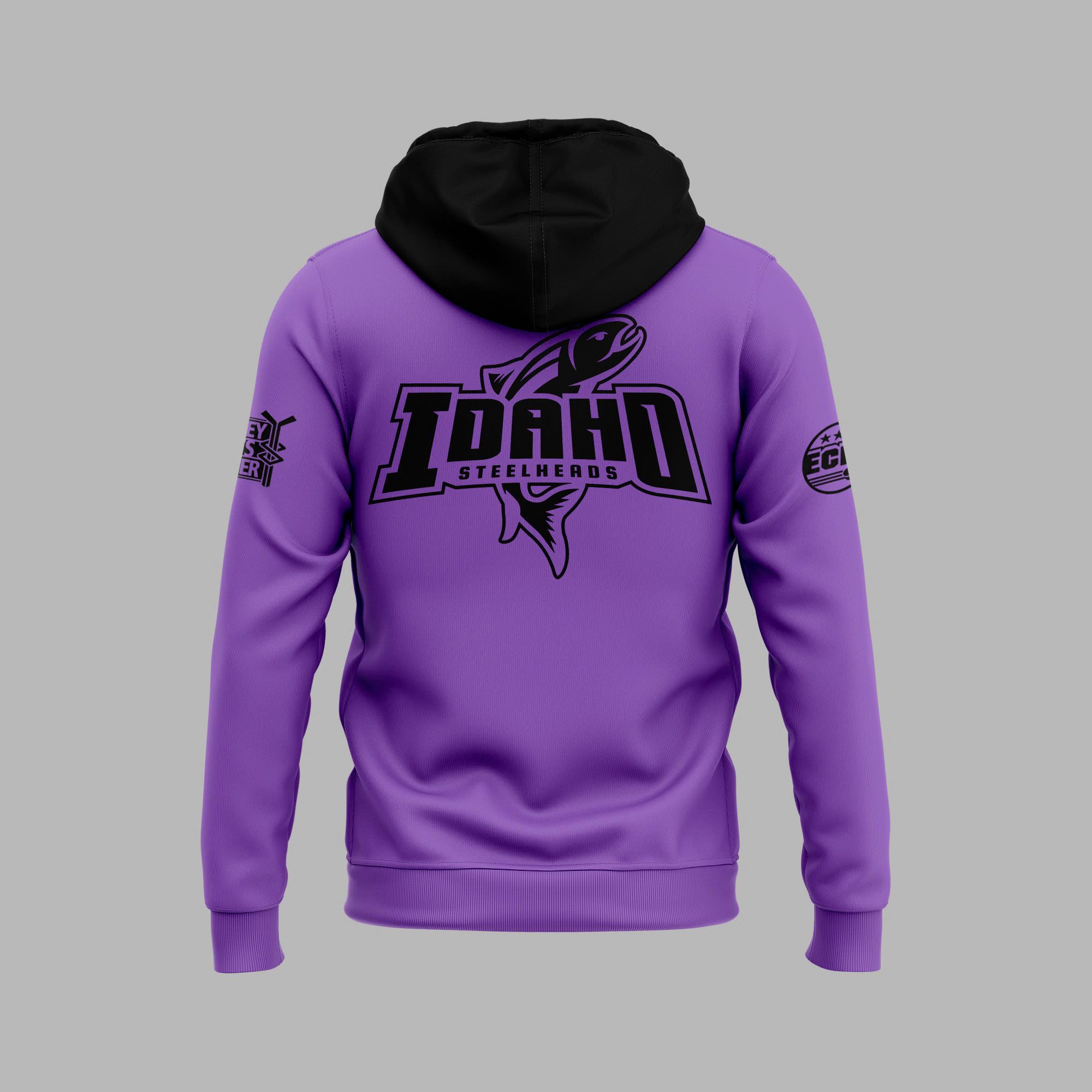 Idaho Steelheads x Hockey Fights Cancer Pullover Hoodie - Famjoys Idaho Steelheads x Hockey Fights Cancer Pullover Hoodie - Famjoys
