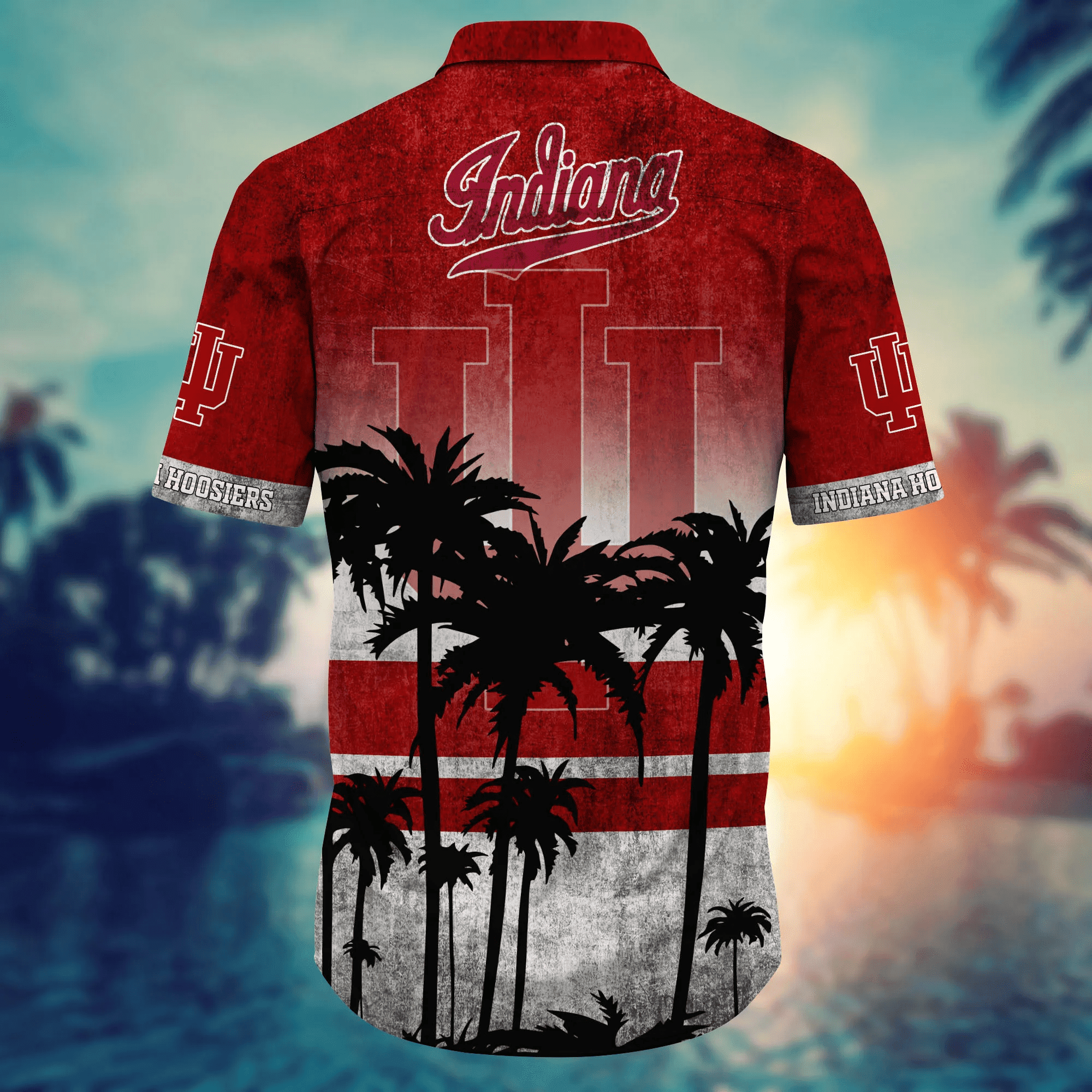 Indiana Hoosiers Hawaii Apparel - Famjoys Indiana Hoosiers Hawaii Apparel - Famjoys