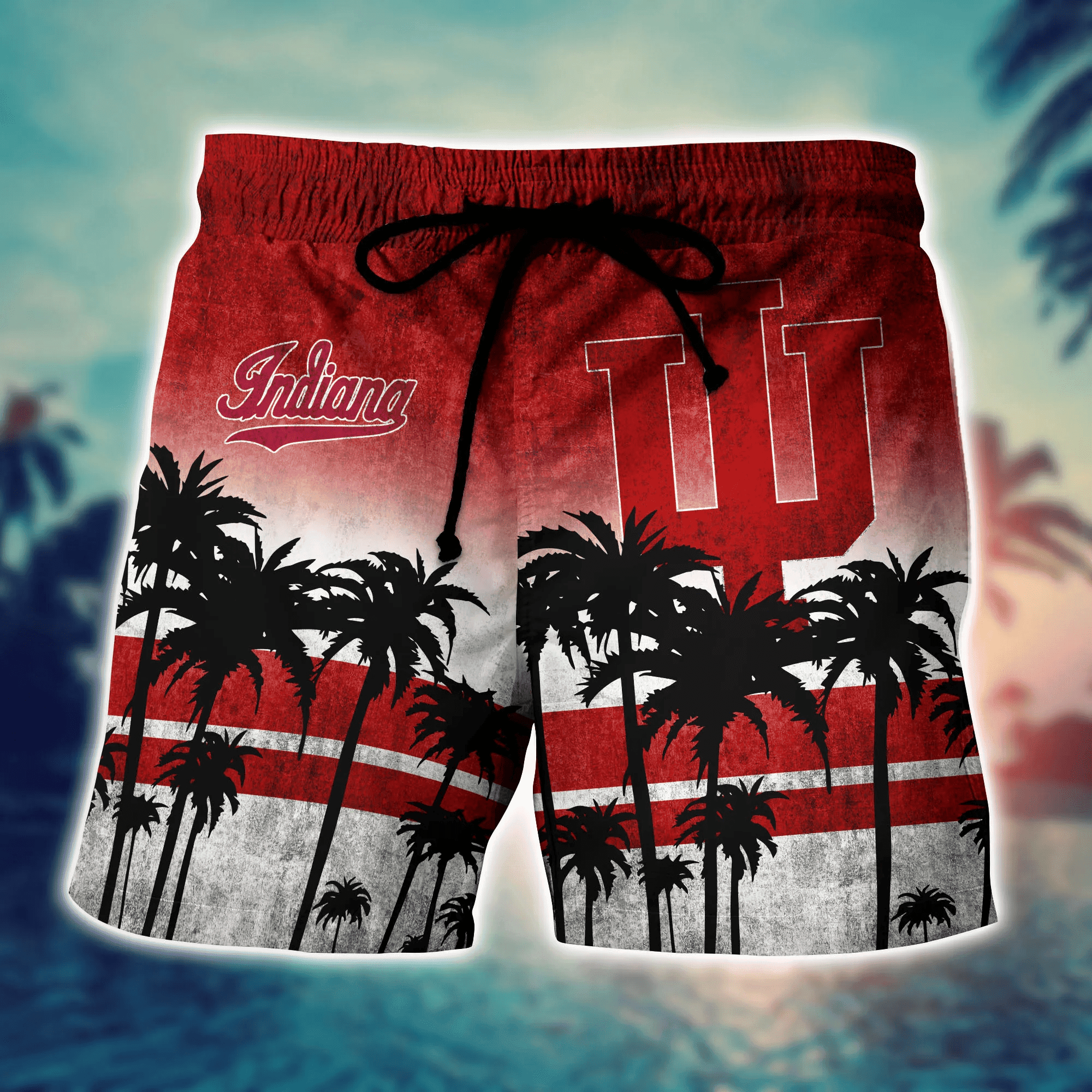 Indiana Hoosiers Hawaii Apparel - Famjoys Indiana Hoosiers Hawaii Apparel - Famjoys