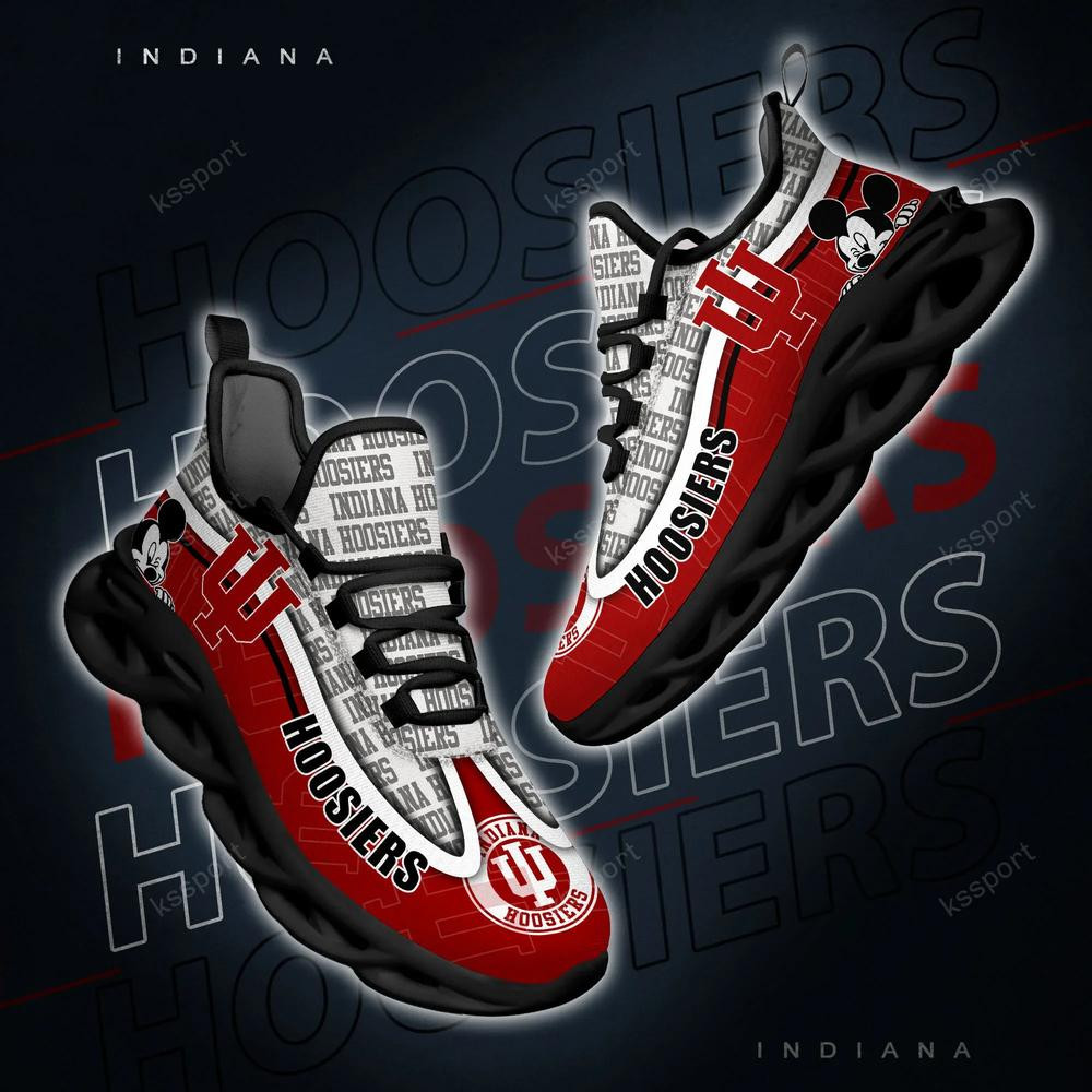 Indiana Hoosiers Max Soul Clunky Sneakers - Famjoys Indiana Hoosiers Max Soul Clunky Sneakers - Famjoys
