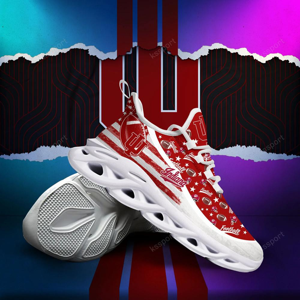 Indiana Hoosiers Max Soul Clunky Sneakers - Famjoys Indiana Hoosiers Max Soul Clunky Sneakers - Famjoys